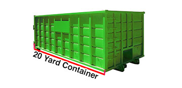 Monroe County 20 Yard Dumpster Rental