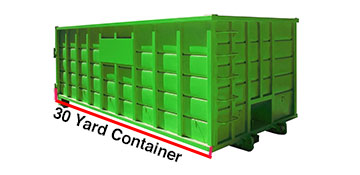 Monroe County 30 Yard Dumpster Rental