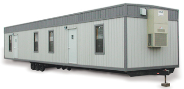 Monroe County 40 Ft. Office Trailer Rental